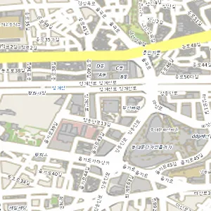 서울 중구 흥인동 렌트카 AJ전시몰현대아울렛동대문점 위치