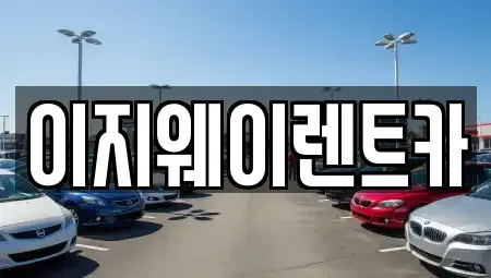 서울특별시 마포구 마포동 장기렌트카 전문 이지웨이렌트카