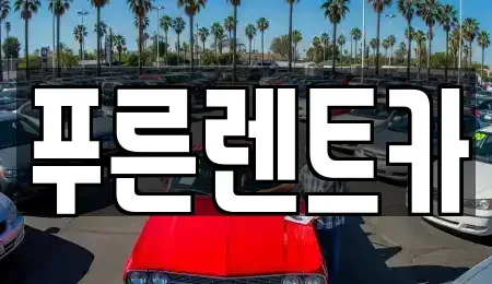 서울특별시 영등포구 영등포동8가 렌트카 전문 푸른렌트카