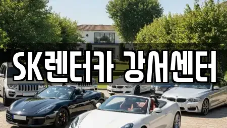서울특별시 영등포구 영등포동8가 장기렌트카 전문 SK렌터카 강서센터
