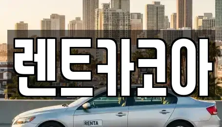 서울특별시 중구 입정동 렌트카 전문 렌트카코아