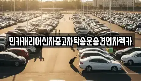 인천광역시 중구 항동4가 중고차 전문 민카캐리어신차중고차탁송운송견인차렉카