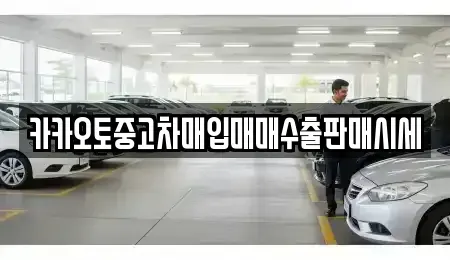 인천광역시 중구 해안동2가 중고차매매 전문 카카오토중고차매입매매수출판매시세