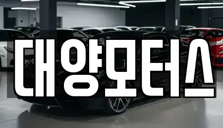 전남 목포시 상락동2가 중고차 전문 대양모터스