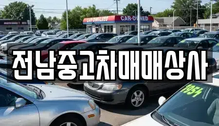 전남 장흥군 유치면 중고차 전문 전남중고차매매상사