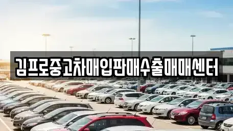 전남 화순군 동면 중고차매입 전문 김프로중고차매입판매수출매매센터