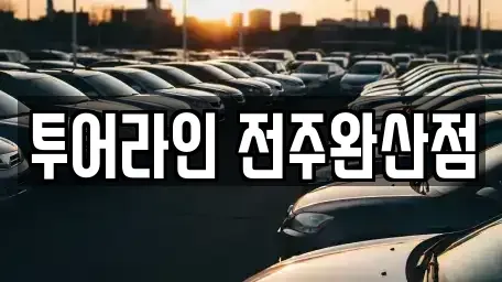 전북 전주시 완산구 다가동3가 렌트카 전문 투어라인 전주완산점