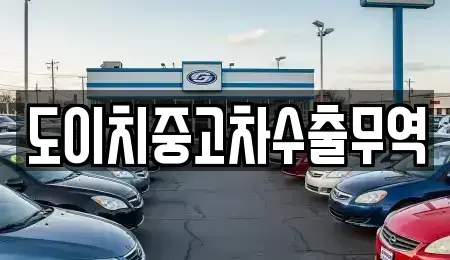 전북특별자치도 군산시 영화동 중고차 전문 도이치중고차수출무역
