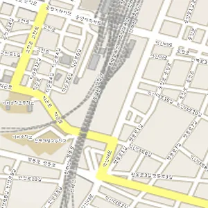 전북특별자치도 익산시 창인동2가 렌트카 쏘카 익산역 인근 주차장 위치