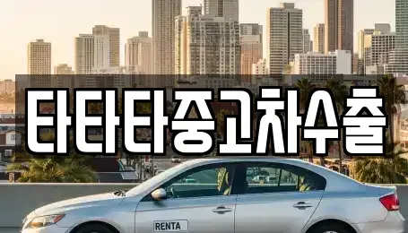 충북 음성군 원남면 중고차매매 전문 타타타중고차수출