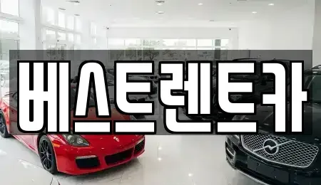 충북 제천시 영천동 렌트카 전문 베스트렌트카