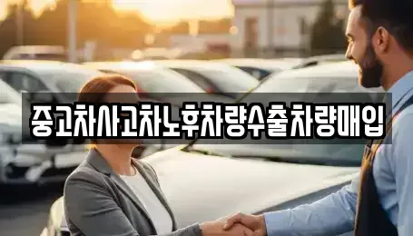 충북 제천시 영천동 중고차매입 전문 중고차사고차노후차량수출차량매입