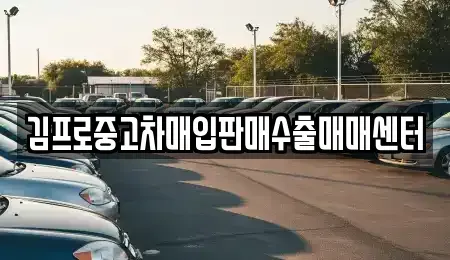 충북 중고차매입 전문 김프로중고차매입판매수출매매센터