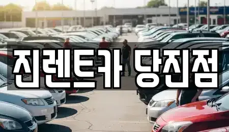 충청남도 당진시 대덕동 장기렌트카 전문 진렌트카 당진점