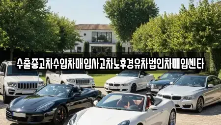 충청남도 아산시 선장면 중고차매입 전문 수출중고차수입차매입사고차노후경유차법인차매입센타