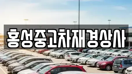 충청남도 홍성군 홍성읍 중고차 전문 홍성중고차재경상사