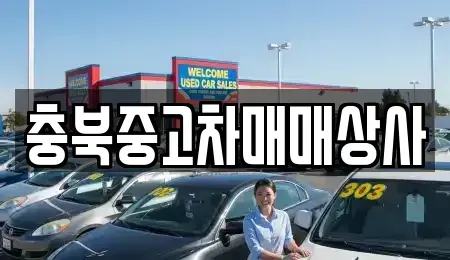 충청북도 음성군 중고차 전문 충북중고차매매상사