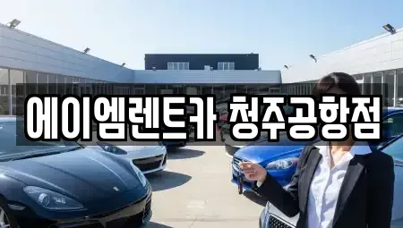 충청북도 청주시 청원구 외하동 렌트카 전문 에이엠렌트카 청주공항점