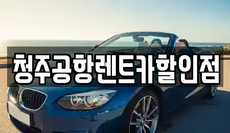 충청북도 청주시 청원구 외하동 렌트카 전문 청주공항렌트카할인점