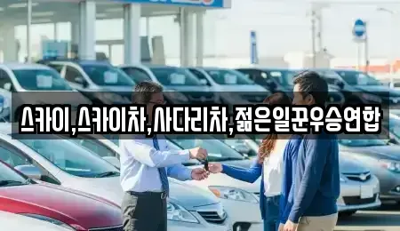 충청북도 청주시 청원구 외하동 중고차매입 전문 스카이,스카이차,사다리차,젊은일꾼우승연합