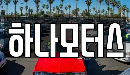 충청북도 청주시 청원구 율량동 중고차매매 전문 하나모터스