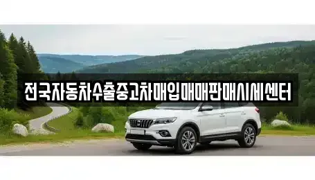 충청북도 충주시 안림동 중고차매입 전문 전국자동차수출중고차매입매매판매시세센터